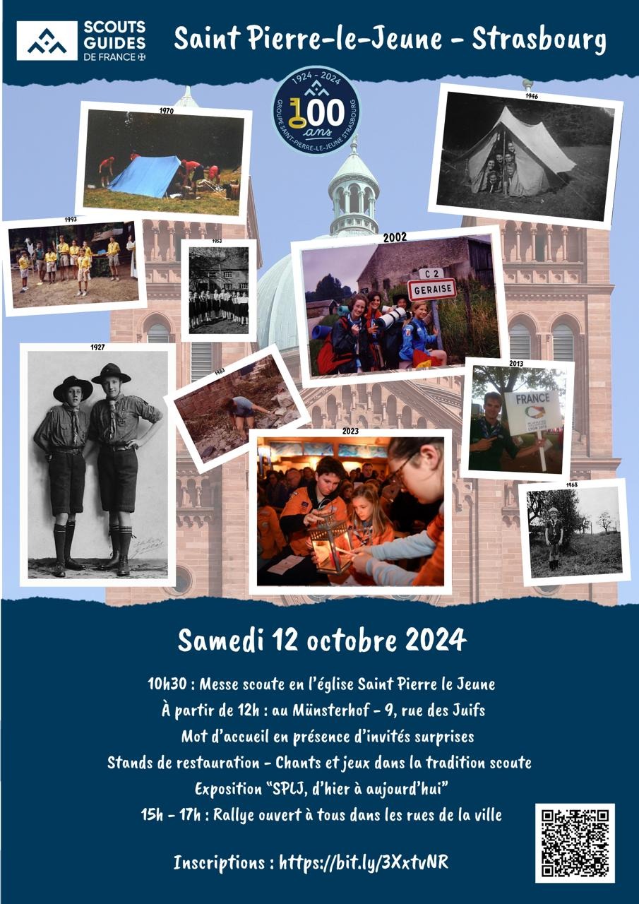 Affiche des 100 ans du groupe